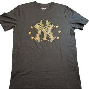 Men's New Era Black New York 2024 Armed Forces Day T-Shirt